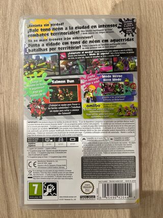 Juego Nintendo Switch Splatoon 2