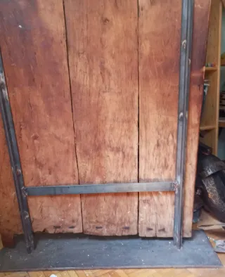 Puerta Dogón tallada madera