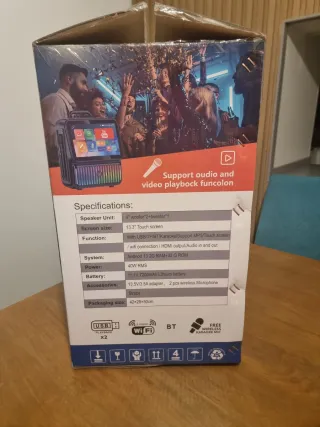 Karaoke PAAXOO DM-D4 Nuevo Sin Usar