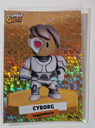 Carta Stumble Guys "Cyborg Leggendaria" 151/162