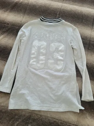 Camiseta Adidas cuello alto rayas