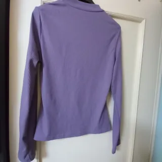 Suéter Morado Manga Larga Mujer