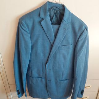 Abito uomo Libero Milano tg.50 D7 blu come nuovo