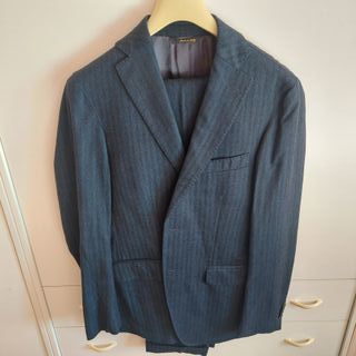 Abito uomo Libero Milano tg.50 D7 blu come nuovo