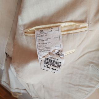 Abito uomo Libero Milano tg.50 D7 blu come nuovo