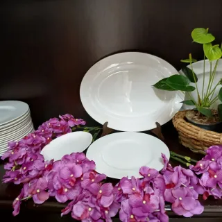 Set piatti _ Coalport Tiffany White, bone china