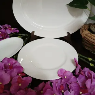 Set piatti _ Coalport Tiffany White, bone china