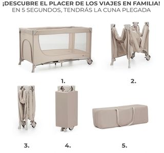 Cuna de Viaje Kinderkraft Joy 2 3 en 1
