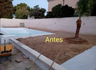 Césped artificial y jardinería