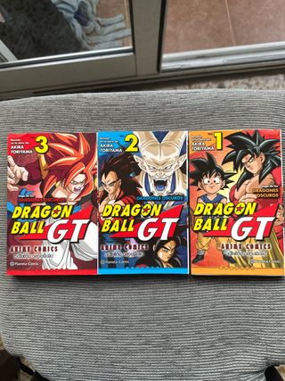 mangas nuevos dragon ball gt a color