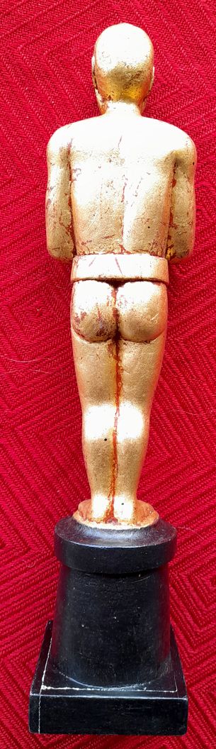 Figura "Oscar" Artesana Madera 1969