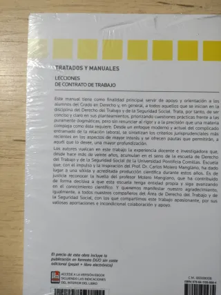 Lecciones de contrato de trabajo