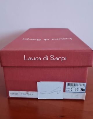 Zapatos planos Laura di Sarpi beige/gris