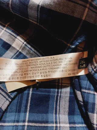 Camisa blusa  Massimo Dutti mujer 99% algodón