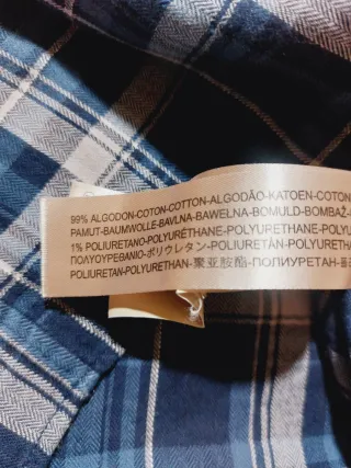 Camisa blusa  Massimo Dutti mujer 99% algodón