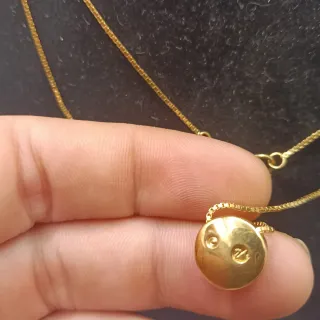 Collana Swarovski Punto Luce colore Oro giallo