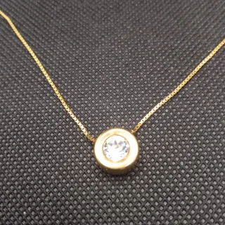 Collana Swarovski Punto Luce colore Oro giallo