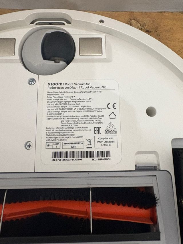 Aspiradora Robot Xiaomi S20 Blanca