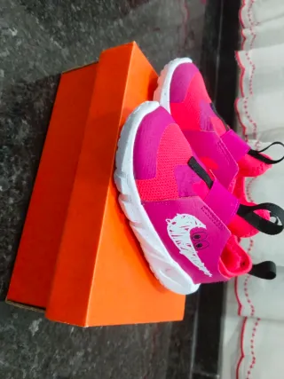 Zapatillas Nike Niña Rosas y Naranja
