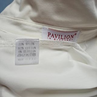 Camisa blanca Pavilion bordado floral