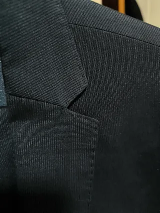 Traje Chaqueta y Pantalón Azul marino oscuro