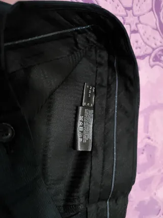 Traje Chaqueta y Pantalón Azul marino oscuro