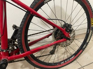 Bicicleta Montaña Cannondale Roja