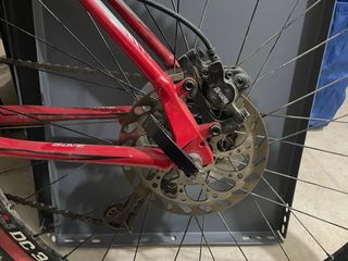 Bicicleta Montaña Cannondale Roja