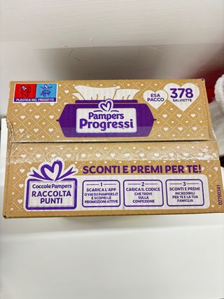 Salviette Pampers Progressi 378 pezzi