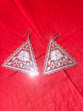 Lote bisutería mujer: collar, anillos y pendientes