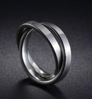 Lote bisutería mujer: collar, anillos y pendientes