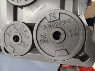 Kit Pesas Decathlon DOMYOS 20 kg