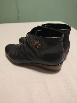 Botín cuña mujer Patricia Miller azul marino 38