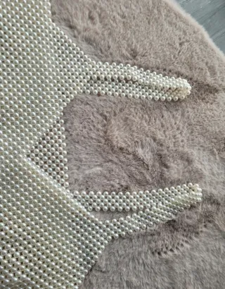 Top de perlas talla única