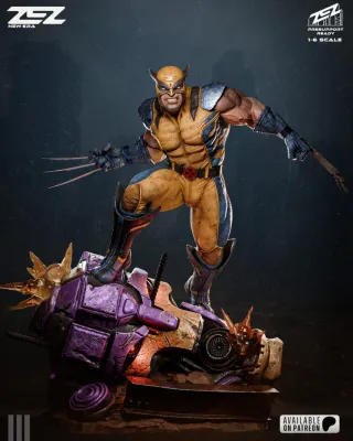 Figura Wolverine, kit de resina.