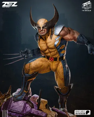 Figura Wolverine, kit de resina.