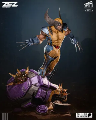 Figura Wolverine, kit de resina.