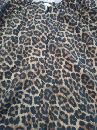 Blusa Leopardo Nueva Talla M