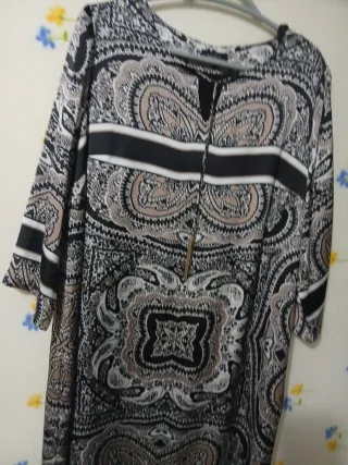 Vestido Talla 42 Estampado