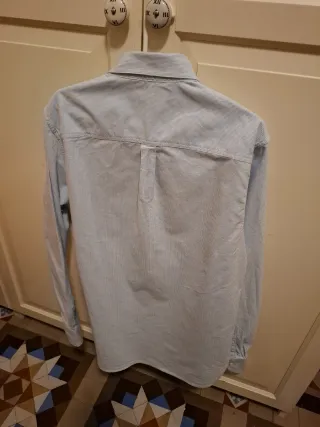 Camisa Mango azul rayas Talla M