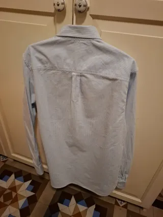 Camisa Mango azul rayas Talla M