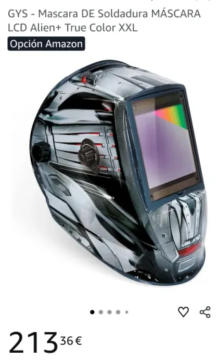 Mascara Soldar GYS LCD Alien+ True