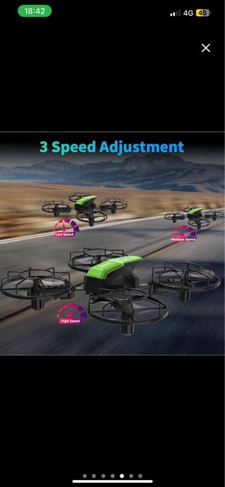 NUEVO Dron RC Mini Principiantes 2 Baterías