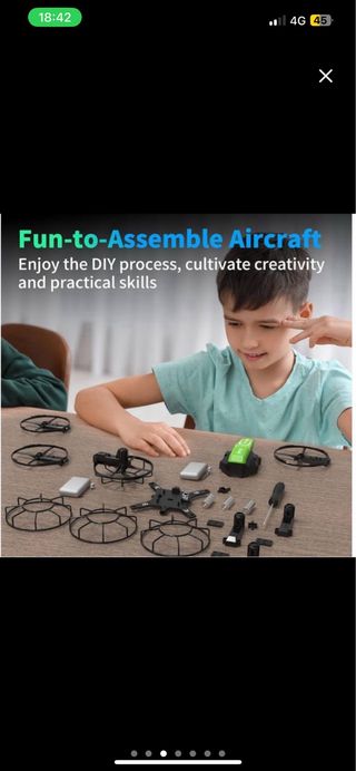 NUEVO Dron RC Mini Principiantes 2 Baterías