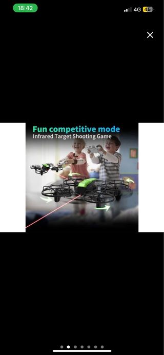 NUEVO Dron RC Mini Principiantes 2 Baterías