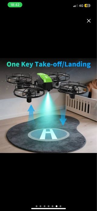 NUEVO Dron RC Mini Principiantes 2 Baterías