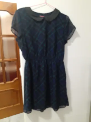 Vestido ZARA cuadros talla 38. En perfecto estado