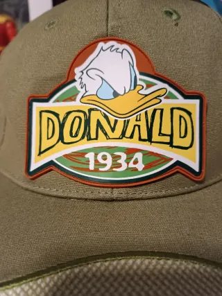 GORRA PATO DONALD 90 ANIVERSARIO CON ETIQUETA