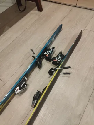 Esquís infantiles 128 cm