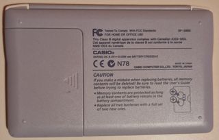 Diario Digitale Casio SF-3990 Vintage